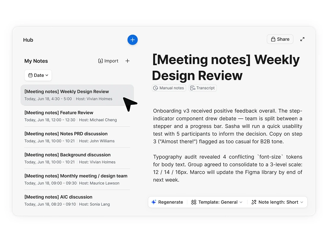 Streamline post-meeting to-dos Streamline post-meeting to-dos